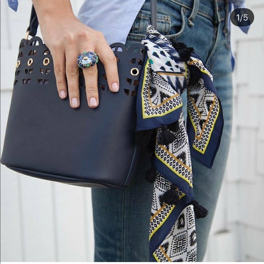 Stella & Dot 💙💚 Tessarae Cocktail Ring